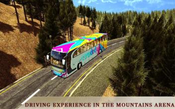 Heavy Mountain Bus Driving Games 2019截图4