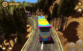 Heavy Mountain Bus Driving Games 2019截图5