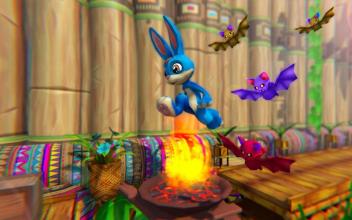 Crazy Bunny Dash Run - Bunny Rabbit Game截图3