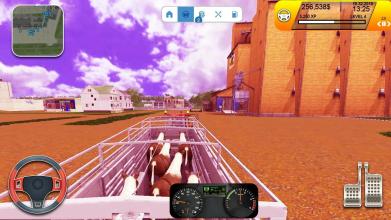 Offroad Farm Animal Driving 2019  Truck Games 3D截图2