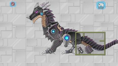 Robot Black Dragon Toy War截图1
