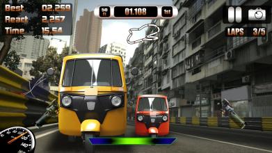 Indian Auto Race Game 2019  Auto Rickshaw Driving截图1