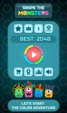 Swipe The Monsters  Idle Match 2 Color Puzzle截图4