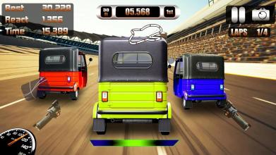 Indian Auto Race Game 2019  Auto Rickshaw Driving截图3