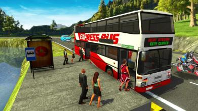 Hill Bus Driving Simulator 2019截图2