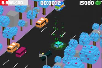 Blocky highway racing截图3