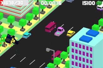 Blocky highway racing截图2