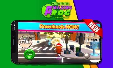 Crimial Amazing Frog Run Simulator Game截图2