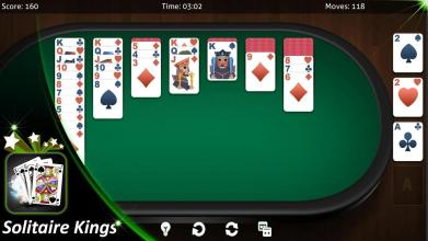 Solitaire Kings  Classic Card Game截图3