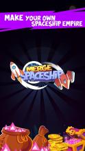 Merge Spaceship  Tycoon of Click and Idle截图1