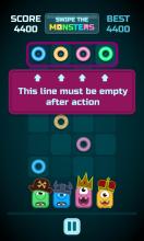 Swipe The Monsters  Idle Match 2 Color Puzzle截图2