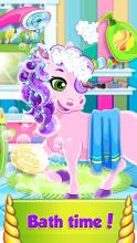 My Pony Pet Salon  Cute Animal Care Game截图2