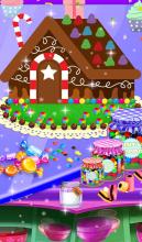 Gingerbread House Cake Maker  Kids Cooking Game截图2