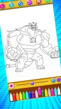 Coloring Pages For BenX Ten截图5