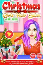 Cute Christmas Girls Hairs & Makeup Artist Salon截图4