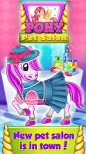 My Pony Pet Salon  Cute Animal Care Game截图1