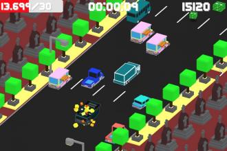 Blocky highway racing截图1