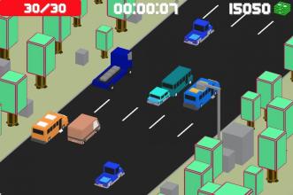 Blocky highway racing截图5