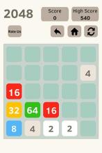 Puzzle Game 2048截图1