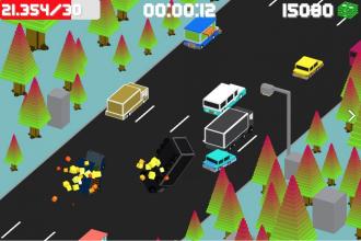 Blocky highway racing截图4