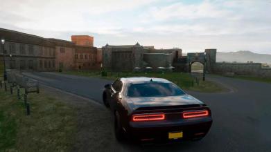 USA Dodge Drifting in City Muscle Car Simulator截图5