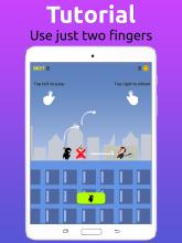 Run and hit ninja game one tap截图3