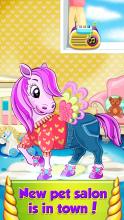 My Pony Pet Salon  Cute Animal Care Game截图5