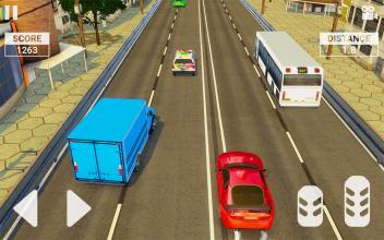 Extreme Highway Traffic Car Race截图3