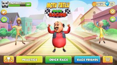 Motu Patlu Online Race  Realtime Multiplayer Race截图4