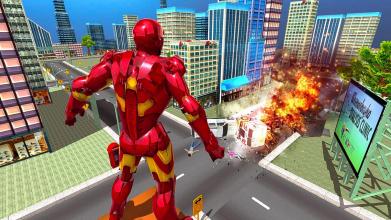 Superhero Iron Robot Rescue Mission 2019截图4