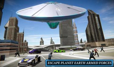 Alien Flying UFO Simulator Space Ship Attack Earth截图5