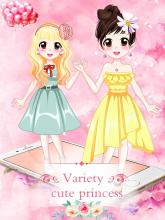 Sweetheart Princess Dress Up  fun game for girls截图2