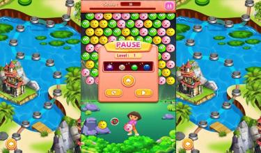 Bubble shooter dori blast截图1