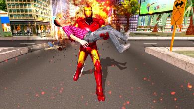 Superhero Iron Robot Rescue Mission 2019截图3