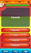 Spanish Vocabulary Quiz Game截图1