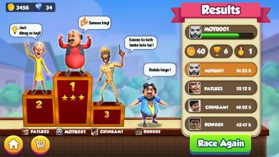 Motu Patlu Online Race  Realtime Multiplayer Race截图1