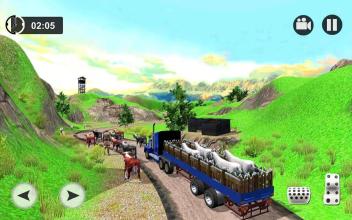 farm animal cargo transport hill climb截图2