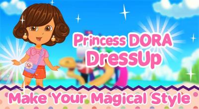 Princess Dora Magical Dressup截图2