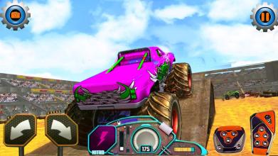 Impossible Monster Truck Stunts Game 2019截图1