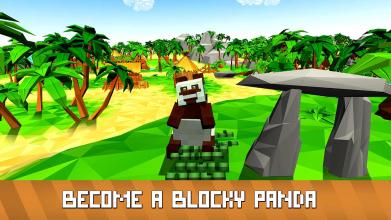 Blocky Panda Simulator  be a bamboo bear截图4