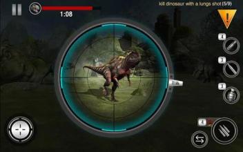 Dino Hunting Free Wild Jungle Sniper Safari截图4