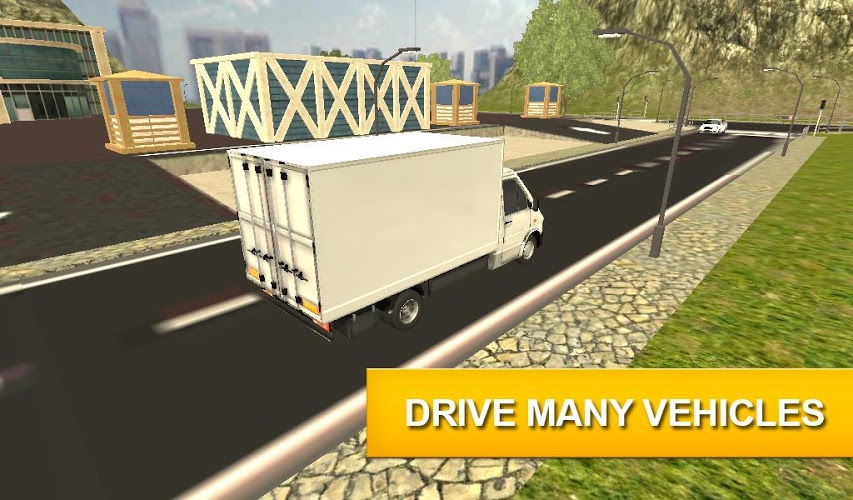 Delivery Driver Simulator 2017截图3