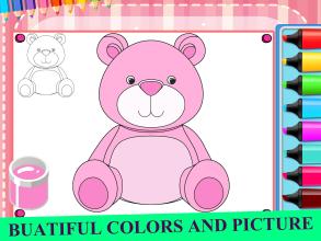 Colouring Book Teddy Bear截图5