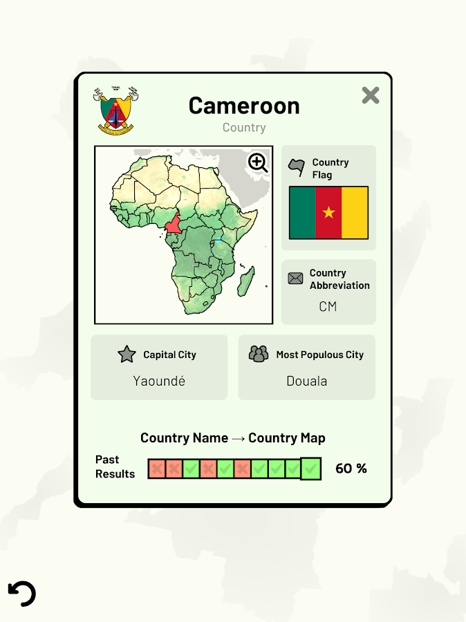 Countries of Africa Quiz截图2