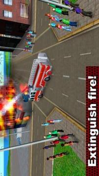 Fire Truck Emergency Driver 3D截图