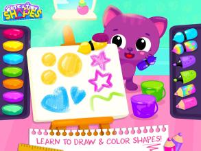 Cute & Tiny Shapes  Kids Learn Colors & Geometry截图1