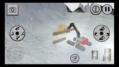 Rescue Snow Excavator Simulator 2019截图2