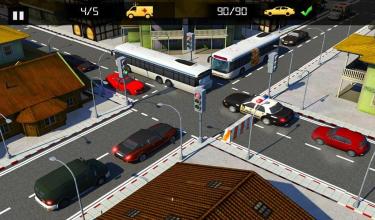 City Traffic Control Simulator Intersection Lanes截图1