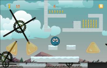 Blue Ball Adventure  Ball in Jungle Adventures截图2