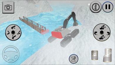 Rescue Snow Excavator Simulator 2019截图5